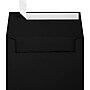 JAM Paper A4 Self Seal Invitation Envelopes, 4 1/4" x 6 1/4", Midnight Black, 500/Pack, (LUX-4872-B-500)~#|#~sp225303118_sc7