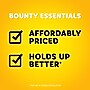 Bounty Essentials Select-A-Size Paper Towel, 2-Ply, White, 83 Sheets/Roll, 6 Big Rolls/Carton (74651)~#|#~sp22632664_sc7