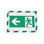 Duraframe Security Sign Holder, Green/White, 8-1/2in x 11in, 2 Pack~#|#~sp22724471_sc7