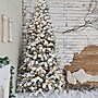 Fraser Hill Farm 12 ft. Flocked Alaskan Pine Pre-Lit Artificial Christmas Tree, 1700 Lights (FFAF012-3SN)	~#|#~sp227539635_sc7