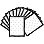Barker Creek Dots Computer Paper, 8.5" x 11", 60 lbs., Black/White, 100 Sheets/Pack (BC3609)~#|#~sp22804105_sc7