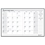 House of Doolittle 2019 House of Doolittle 7 x 10 Economy Monthly Planner Stitched Black (260602)~#|#~sp23129598_sc7