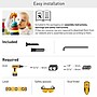 Barkan Full Motion Adjustable 7-12" Tablet Wall Mount, White (T54)~#|#~sp232103289_sc7