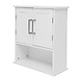 Flash Furniture Vega 24" Wall Mounted Medicine Cabinet Storage Organizer with 3 Shelves, White (FSVEGABATH5WH)~#|#~sp234124865_sc7