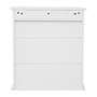 Flash Furniture Vega 24" Wall Mounted Medicine Cabinet Storage Organizer with 3 Shelves, White (FSVEGABATH5WH)~#|#~sp234124871_sc7