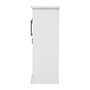 Flash Furniture Vega 24" Wall Mounted Medicine Cabinet Storage Organizer with 3 Shelves, White (FSVEGABATH5WH)~#|#~sp234124873_sc7