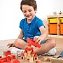 MINILAND Wooden Stacking Castle, Multicolored (MLE94050)~#|#~sp234464107_sc7