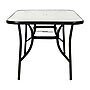 Flash Furniture Tory Commercial Grade Rectangular Patio Table with Umbrella Hole, Black (TLHSC094LBLK)~#|#~sp236299076_sc7