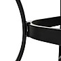 Flash Furniture Tory Commercial Grade Rectangular Patio Table with Umbrella Hole, Black (TLHSC094LBLK)~#|#~sp236299078_sc7