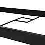 Flash Furniture Tory Commercial Grade Rectangular Patio Table with Umbrella Hole, Black (TLHSC094LBLK)~#|#~sp236299079_sc7