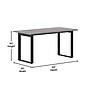 Flash Furniture Redmond 60"W x 30"D Conference Table, Laminate, Gray Oak (MTM6030LTGRYUBF)~#|#~sp236523279_sc7