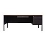 Flash Furniture Cambridge 70"W Single Pedestal Desk, White Oak/Black (GCMBLK177WOK)~#|#~sp238248346_sc7