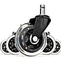 Lifelong Office Chair Casters Replacement Chair Wheels, Rollerblade Style, Clear, 5/Set (BL2374)~#|#~sp23998672_sc7