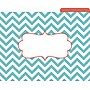Barker Creek Beautiful Chevron File Folder, 1/3-Cut Tab, Letter Size, Assorted Colors, 12/Pack (2010)~#|#~sp241460924_sc7