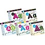Barker Creek Rainbow Chalk, Happy, Over the Rainbow, Kai Ola, Neon  4" Letters and Numbers, Multicolored, 1209/Pack (4429)~#|#~sp241540113_sc7