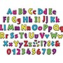 Barker Creek Rainbow Chalk, Happy, Over the Rainbow, Kai Ola, Neon  4" Letters and Numbers, Multicolored, 1209/Pack (4429)~#|#~sp241540114_sc7
