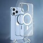 SaharaCase Hybrid-Flex Hard Shell Case with Tempered Glass Screen, Camera Protector for iPhone 15 Pro, Clear (CP459ZD126ZD131)~#|#~sp242552172_sc7