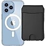 SaharaCase Hybrid-Flex Hard Shell Case with Tempered Glass Screen, Camera Protector for iPhone 15 Pro, Clear (CP459ZD126ZD131)~#|#~sp242552220_sc7