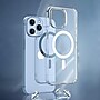 SaharaCase Hybrid-Flex Hard Shell Case with Tempered Glass Screen, Camera Protector for iPhone 15 Pro, Clear (CP459ZD126ZD131)~#|#~sp242552232_sc7