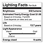 GE Reveal HD+ 9 Watts White LED Commercial Bulb, 2/Pack (30691)~#|#~sp243128099_sc7