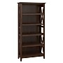 Bush Furniture Key West 5 Shelf Bookcase, Bing Cherry (KWB132BC-03)~#|#~sp24344810_sc7