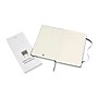 Moleskine Pro Large Professional Notebooks, 5" x 8.25", Narrow Ruled, Green (620763)~#|#~sp24437237_sc7