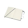 Moleskine Pro Large Professional Notebooks, 5" x 8.25", Narrow Ruled, Green (620763)~#|#~sp24437240_sc7