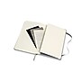 Moleskine Pro Large Professional Notebooks, 5" x 8.25", Narrow Ruled, Green (620763)~#|#~sp24437242_sc7