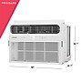 Frigidaire 12,000 BTU Smart Window Air Conditioner with Remote, WiFi Enabled, White (FHWW124WD1)~#|#~sp245355753_sc7