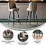 Flash Furniture James Traditional Vinyl Full Back Barstool, Beige (XUF125BEIGE)~#|#~sp245676882_sc7