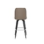 Flash Furniture James Traditional Vinyl Full Back Barstool, Beige (XUF125BEIGE)~#|#~sp245676905_sc7