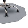 Floortex Cleartex 9Mat Carp et Chair Mat, 38" x 39", Designed for Medium-Pile Carpet, Clear Polycarbonate (FC111001009R)~#|#~sp245875907_sc7