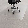 Floortex Evolutionmat Carpet Chair Mat, 30" x 48", Designed for Standard-Pile Carpet, Clear Enhanced Polymer (ECO113048EP)~#|#~sp245876044_sc7