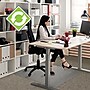 Floortex Evolutionmat Carpet Chair Mat, 30" x 48", Designed for Standard-Pile Carpet, Clear Enhanced Polymer (ECO113048EP)~#|#~sp245876045_sc7