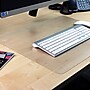 Floortex Desktex Polycarbonate Desk Pad, 18" x 12", Clear, 4/Pack (FPDE12184RA44)~#|#~sp245876076_sc7