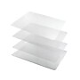 Floortex Desktex Polycarbonate Desk Pad, 18" x 12", Clear, 4/Pack (FPDE12184RA44)~#|#~sp245876077_sc7