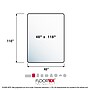 Floortex Cleartex Advantagemat Carpet Chair Mat, 48" x 118", Designed for Low-Pile Carpet, Clear PVC (FR1130025EV)~#|#~sp245876390_sc7