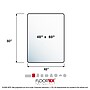 Floortex Cleartex Ultimat Hard Floor Chair Mat, 48" x 60", Clear Polycarbonate (1215219ER)~#|#~sp245876457_sc7