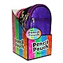 Inkology Glitter Multi-Compartment Pencil Pouches, Assorted, 6 Pack (4714)~#|#~sp24675857_sc7
