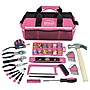 Apollo Tools Household Tool Kit with Bag, Pink, 201 Pieces (DT0020P)~#|#~sp25048734_sc7