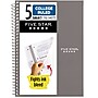 Five Star 5-Subject Subject Notebooks, 9.5" x 7.25", College Ruled, 150 Sheets (06184)~#|#~sp250963491_sc7