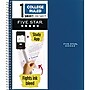 Five Star 1-Subject Notebooks, 11" x 9.13", College Ruled, 100 Sheets, Blue (820002)~#|#~sp250963505_sc7