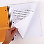 Five Star 1-Subject Notebooks, 11" x 9.13", College Ruled, 100 Sheets, Blue (820002)~#|#~sp250963507_sc7