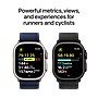 Apple Watch Ultra 2 GPS + Cellular Smartwatch, 49mm, Black Titanium Case with Black Trail Loop, Small/Medium (MX4U3LW/A)~#|#~sp252646310_sc7