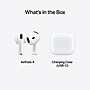 Apple AirPods 4 Wireless Ambient Sound Earbuds, 4th Generation, Bluetooth, White (MXP63LL/A)~#|#~sp252647678_sc7