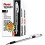 Pentel R.S.V.P. Ballpoint Stick Pens, Fine Point, Black Ink with Clear Barrel, 24/Pack (BK90ASW2)~#|#~sp255101290_sc7