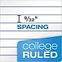 Oxford 1-Subject Notebooks, 8" x 10.5", College Ruled, 70 Sheets, Each (65022)~#|#~sp255101338_sc7