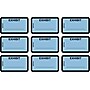 Tabbies Defendant's Exhibit Pre-Printed Labels, 1" x 1-5/8", Blue, 252 Labels/Pack (58093)~#|#~sp255101497_sc7