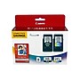 Canon 240XL/241XL Black and Tri-Color High Yield Ink Cartridge, 2/Pack with 4x6 photo paper (5206B005)~#|#~sp255102997_sc7