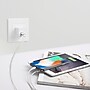 LAX Gadgets USB-A/USB-C Wall Charger, 24W, White (WLL2PWHT)~#|#~sp25677042_sc7